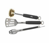3 PIECE STAINLESS STEEL BBQ TOOLSET 70024