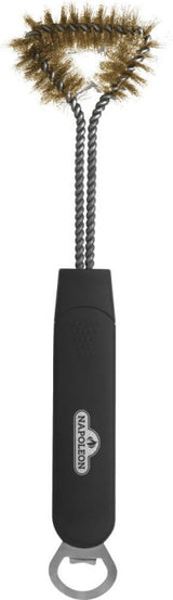 Brosse à gril trois côté & ouvre bouteille 62012