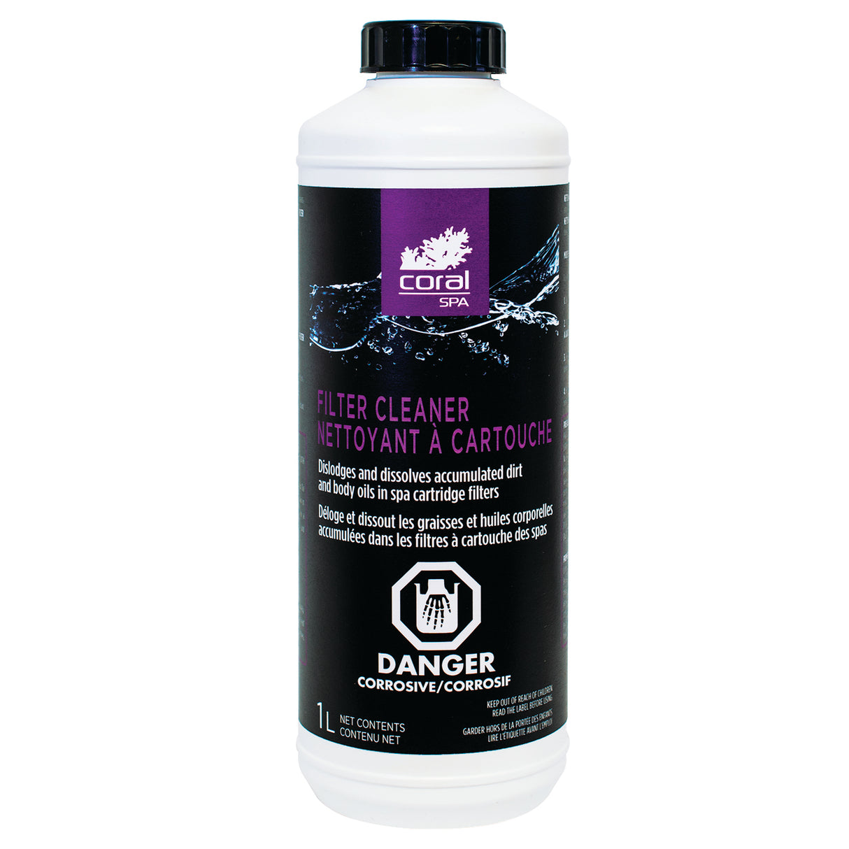 FILTER BRIGHT / NETTOYEUR FILTRE POUR SPA 1L 48COF01